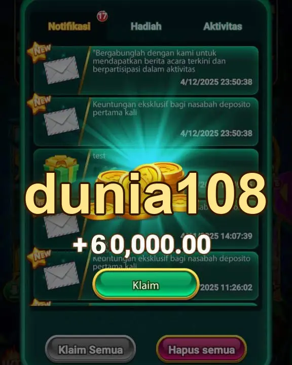 dunia108 Masuk